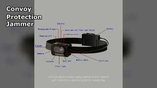 High Power Bomb Jammer System Protects Convoys