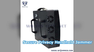black handheld jammer 