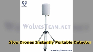 Dual Combined Directional Anti Drone Jammer Integrated With Drone Detector And Pilot Locator  Effect