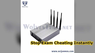 Selectable 4-Antenna GSM CDMA Wifi Mobile Signal Jammer Indoor Wall Mount For High-Level Secret Meet