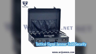 Tactical Portable Signal Suppressor for Law‑Enforcement And Field Patrol Customizable Channels
