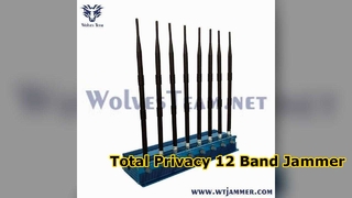 Desktop 8-Channel Adjustable Cell Phone Signal Blocker Block WiFi  And Bluetooth Signals to Eliminat