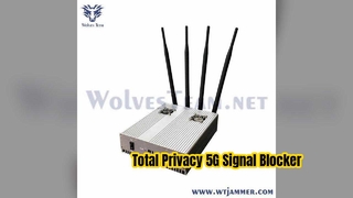 4 Antenna Cell Phone Signal Jammer 20 Wattage With Outer Detacha