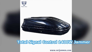 VIP Armed Service Protection Vehicle Jammer 20 To 6000MHz Cell Phone Signal Jammer Device