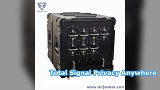600W 12 Bands Portable Armed Forces Vehicle Bomb Jammer High Power Cell Phone SIgnal Jammer 