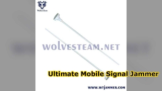 White Signal jammer antenna
