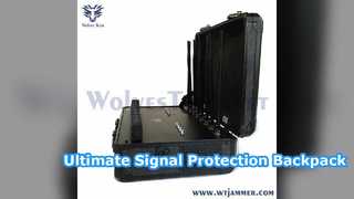 Professional High Power Backpack Signal Jammer Review