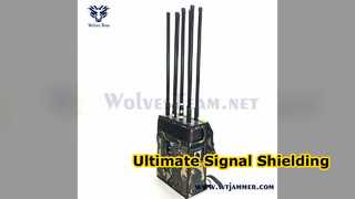 8 Antennas Signal Jammer GPS WiFi Drone IED